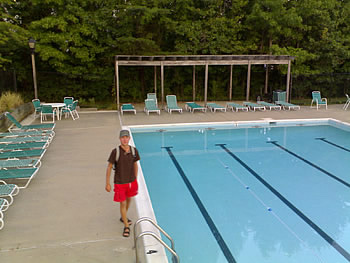 Lifeguard at community Pool